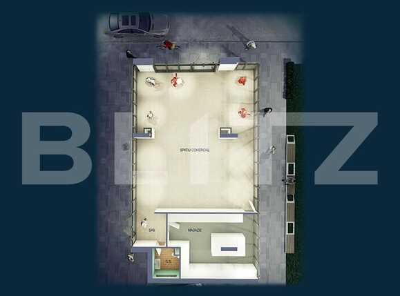 Spațiu comercial de închiriat Semicentral - 48099SIC | BLITZ Cluj-Napoca | Poza2
