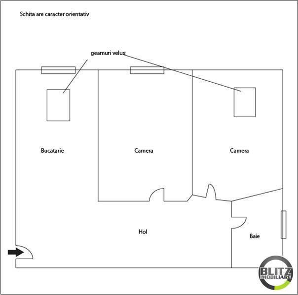 Apartament de vânzare 2 camere Bună Ziua - 481AV | BLITZ Cluj-Napoca | Poza1