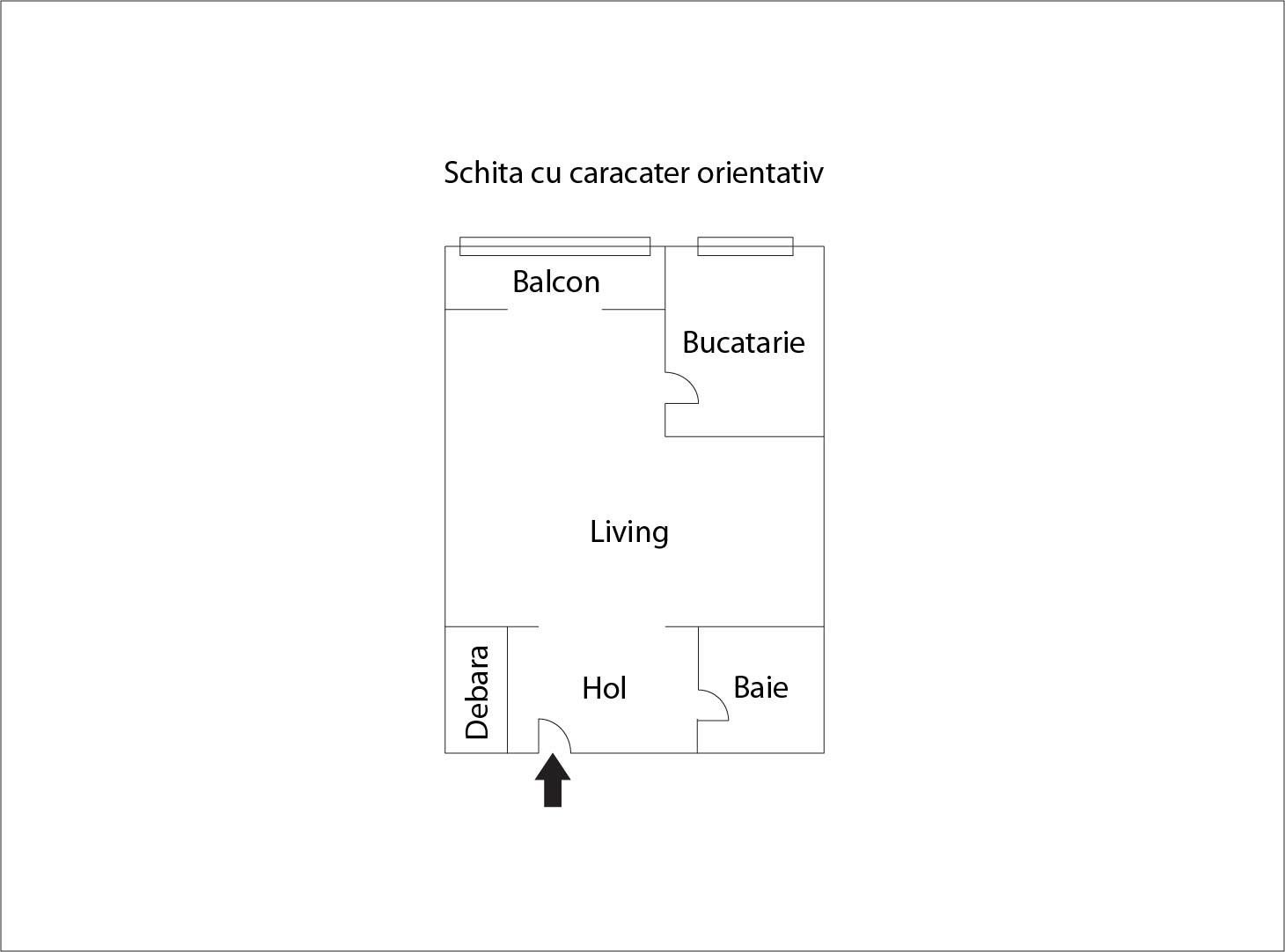 Garsonieră de vânzare Gheorgheni - 48151AV | BLITZ Cluj-Napoca | Poza1