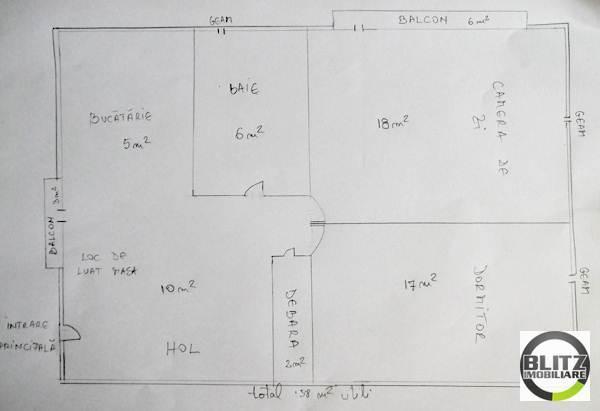 Apartament de vânzare 2 camere Manastur - 4822AV | BLITZ Cluj-Napoca | Poza1