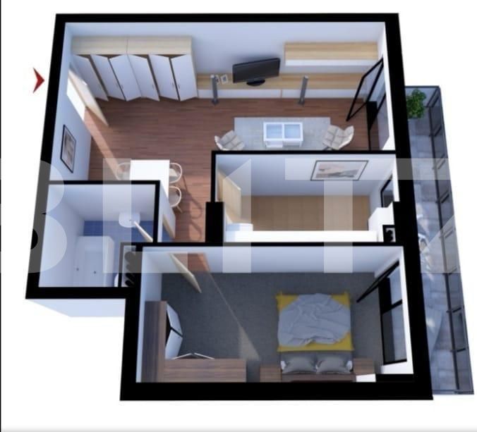 Apartament de închiriat 2 camere Gheorgheni - 48233AI | BLITZ Cluj-Napoca | Poza17