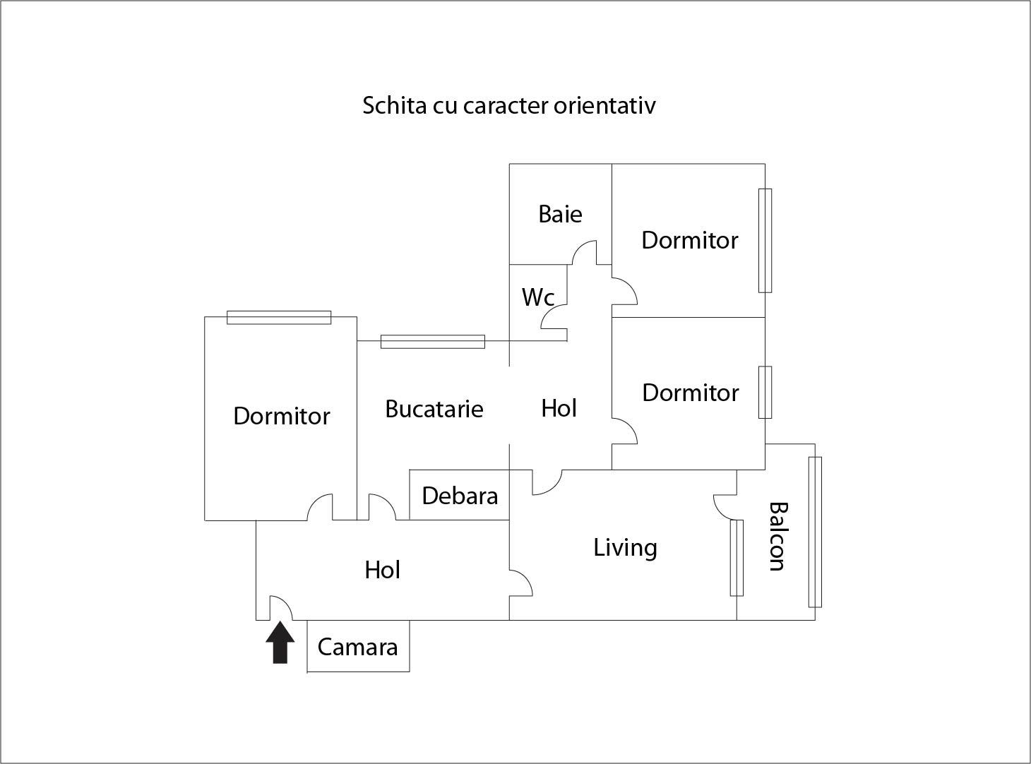 Apartament de vânzare 4 camere Manastur - 48269AV | BLITZ Cluj-Napoca | Poza1
