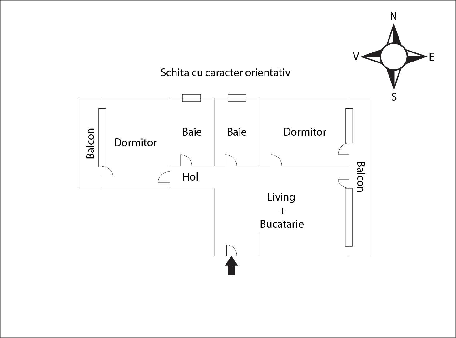 Apartament de vânzare 3 camere Floreşti - 48298AV | BLITZ Cluj-Napoca | Poza1