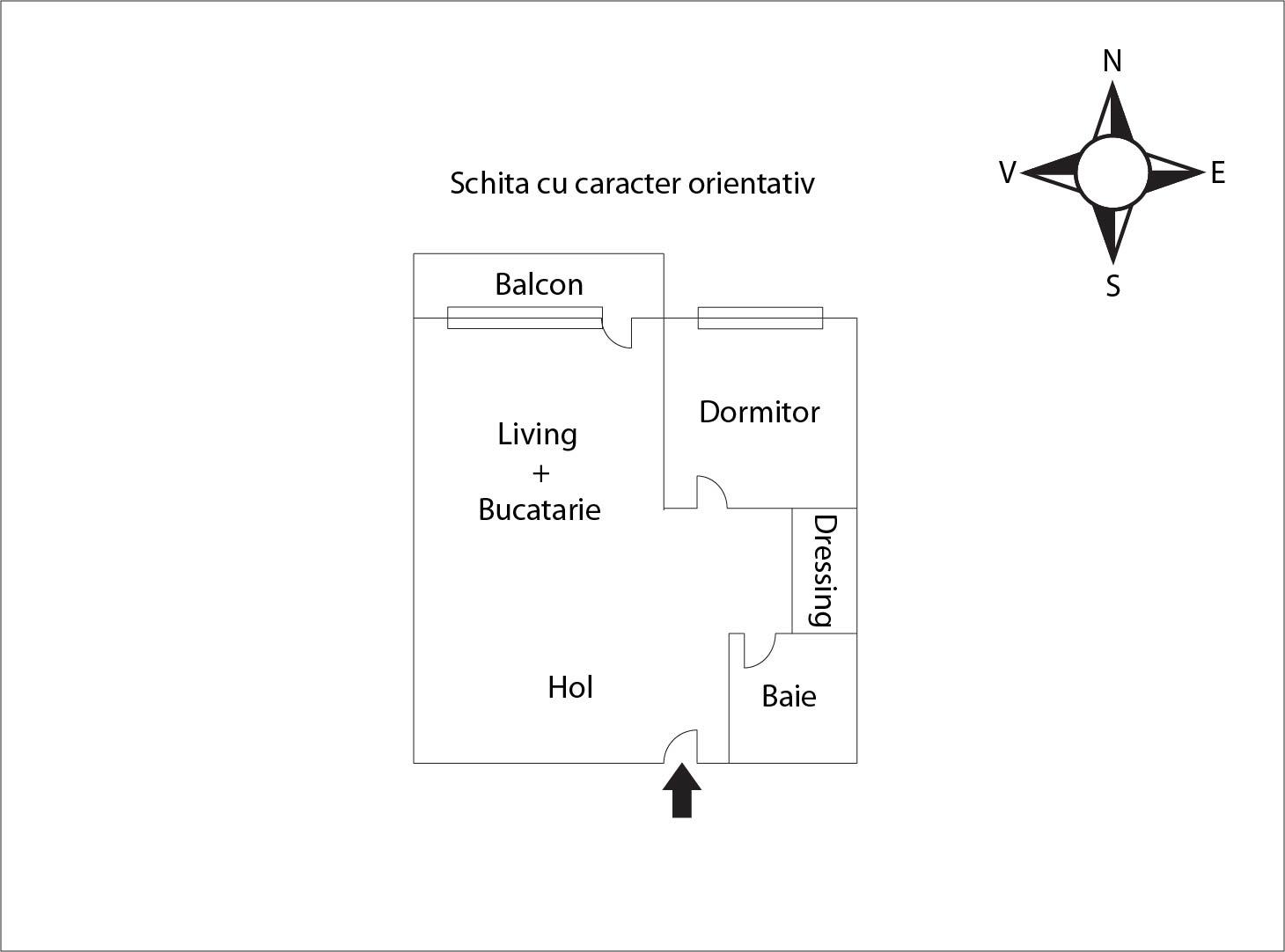 Garsonieră de vânzare Floreşti - 48299AV | BLITZ Cluj-Napoca | Poza1