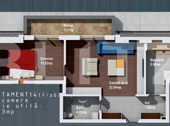 Apartament de vânzare 2 camere Baciu - 48400AV | BLITZ Cluj-Napoca | Poza1