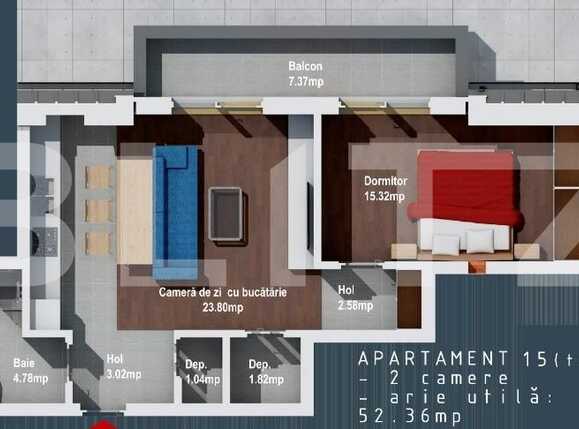 Apartament de vânzare 2 camere Baciu - 48401AV | BLITZ Cluj-Napoca | Poza1