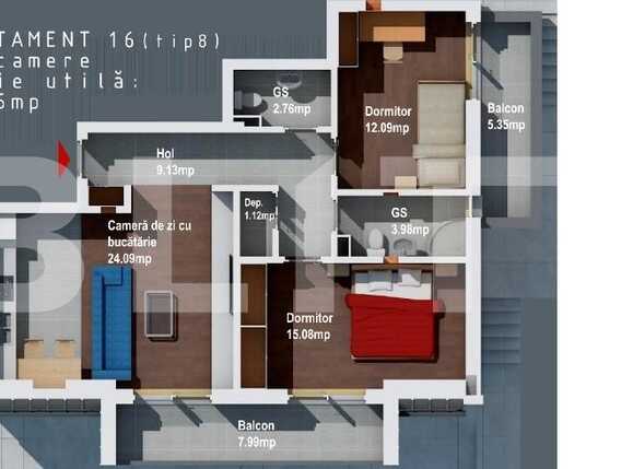 Apartament de vânzare 3 camere Baciu - 48404AV | BLITZ Cluj-Napoca | Poza1