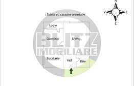 Apartament 2 camere decomandat, 56 mp, zona Farmec