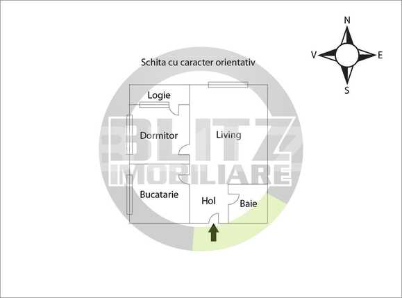 Apartament de vânzare 2 camere Marasti - 48420AV | BLITZ Cluj-Napoca | Poza1