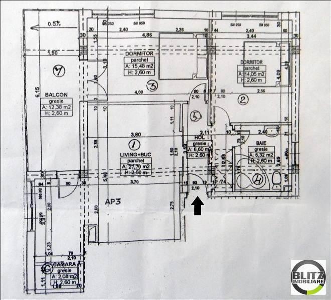 Apartament de vânzare 3 camere Bună Ziua - 4855AV | BLITZ Cluj-Napoca | Poza1