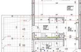 Zona Hasedu, 2 camere de vanzare 69 mp , cu terasa 26 mp, complet mobilat