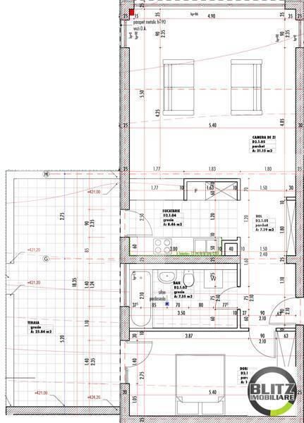 Apartament de vânzare 2 camere Zorilor - 4856AV | BLITZ Cluj-Napoca | Poza9