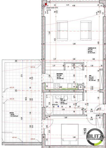 Apartament de vânzare 2 camere Zorilor - 4856AV | BLITZ Cluj-Napoca | Poza1