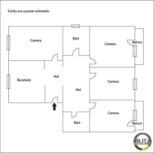 Apartament de vanzare 4 camere Marasti - 486AV | BLITZ Cluj-Napoca | Poza1