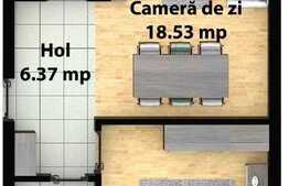 2 camere decomandate, 50 mp, zona strazii Subcetate!