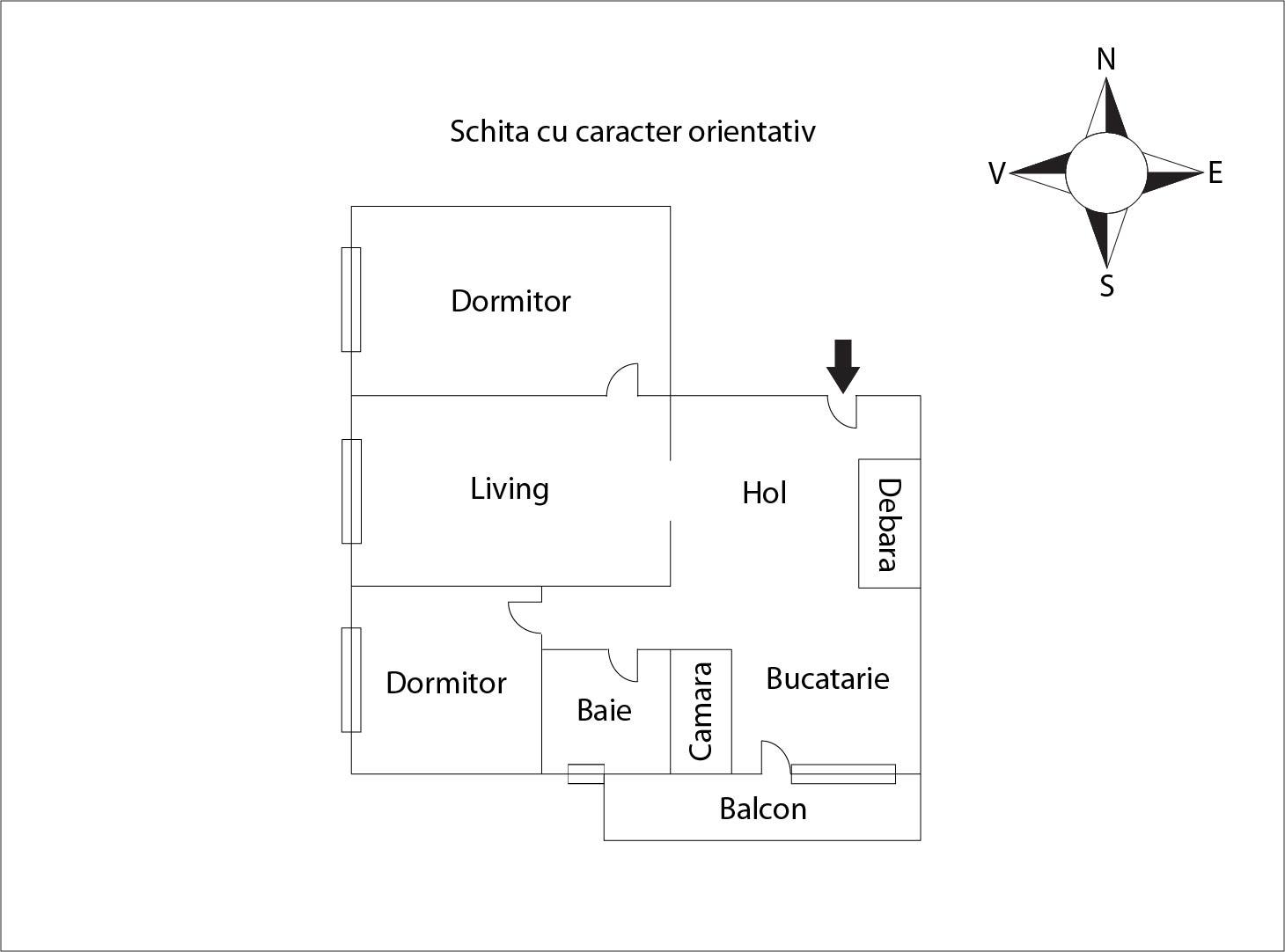 Apartament de vânzare 3 camere Gheorgheni - 48814AV | BLITZ Cluj-Napoca | Poza1