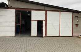 Hala industriala pretabila pentru depozitare, 250 mp, curte betonata ,acces TIR, zona OMV Floresti