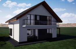 Casa individuala de 120 mp, teren de 500 mp! Luna de Sus! 