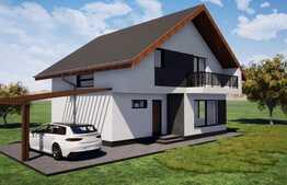 Casa individuala de 120 mp, teren de 500 mp! Luna de Sus! 