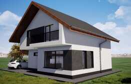 Casa individuala de 120 mp, teren de 500 mp! Luna de Sus! 