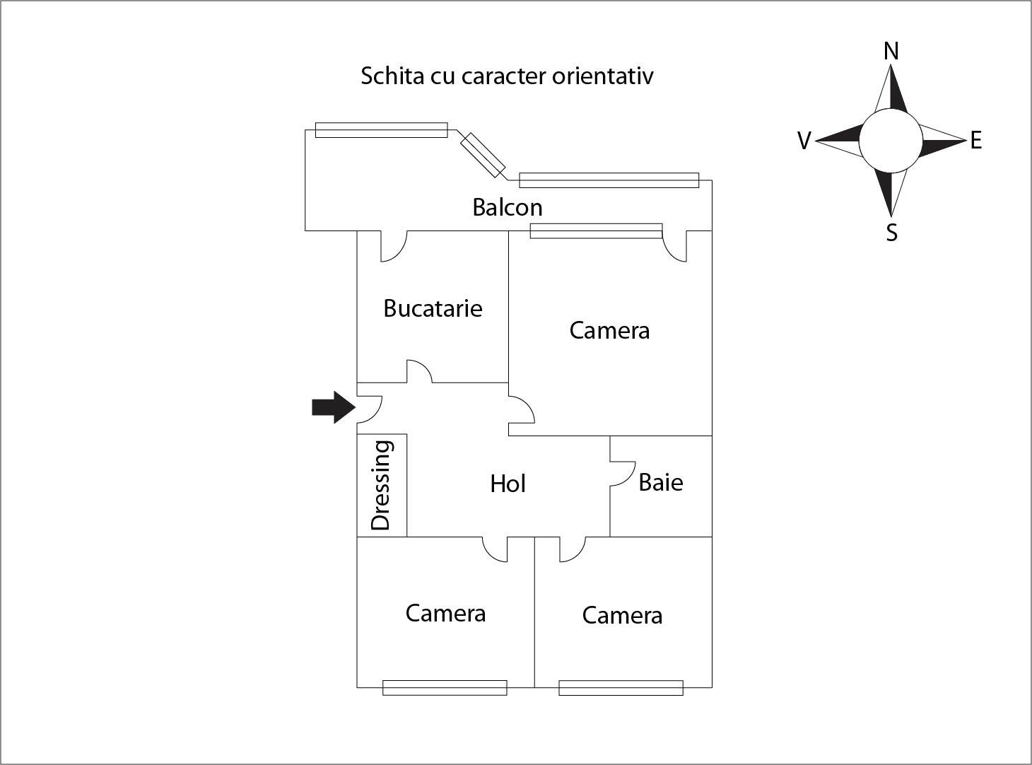 Apartament de vânzare 3 camere Manastur - 48833AV | BLITZ Cluj-Napoca | Poza1