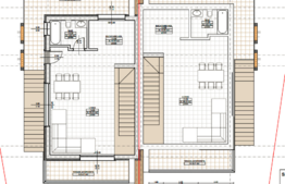 Casa cuplata 160 mp, teren 250 mp, garaj, Chinteni
