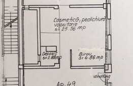 Spatiu comercial, 150 mp, vitrina la strada de aprox 20 mp, zona Calvaria
