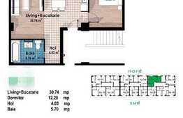 Apartament 2 camere, la cheie, zona strazii Eugen Ionesco 