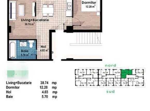 Apartament de vânzare 2 camere Europa - 48964AV | BLITZ Cluj-Napoca | Poza8