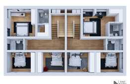 De vanzare casa tip duplex, 120 mp utili, 250 mp teren, zona exclusiv de case!