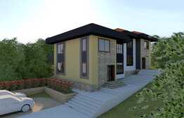 Duplex de vanzare, 120 mp, teren 250 mp, zona Popesti
