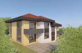 Duplex de vanzare, 120 mp, teren 250 mp, zona Popesti