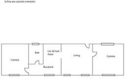 Apartament in imobil tip casa cu 4 camere + pivnita zona magazinului Central