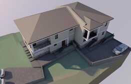 Casa de 120 mp, teren de 300 mp, semifinisata, zona Tauti!