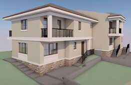 Casa de 120 mp, teren de 300 mp, semifinisata, zona Tauti!