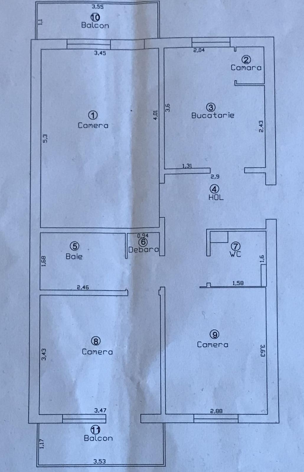 Apartament de vânzare 3 camere Manastur - 49203AV | BLITZ Cluj-Napoca | Poza1