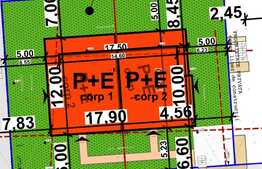 Casa cuplata + apartament , 180 mp , 330 mp teren , zona de case la 2 min de Vivo 