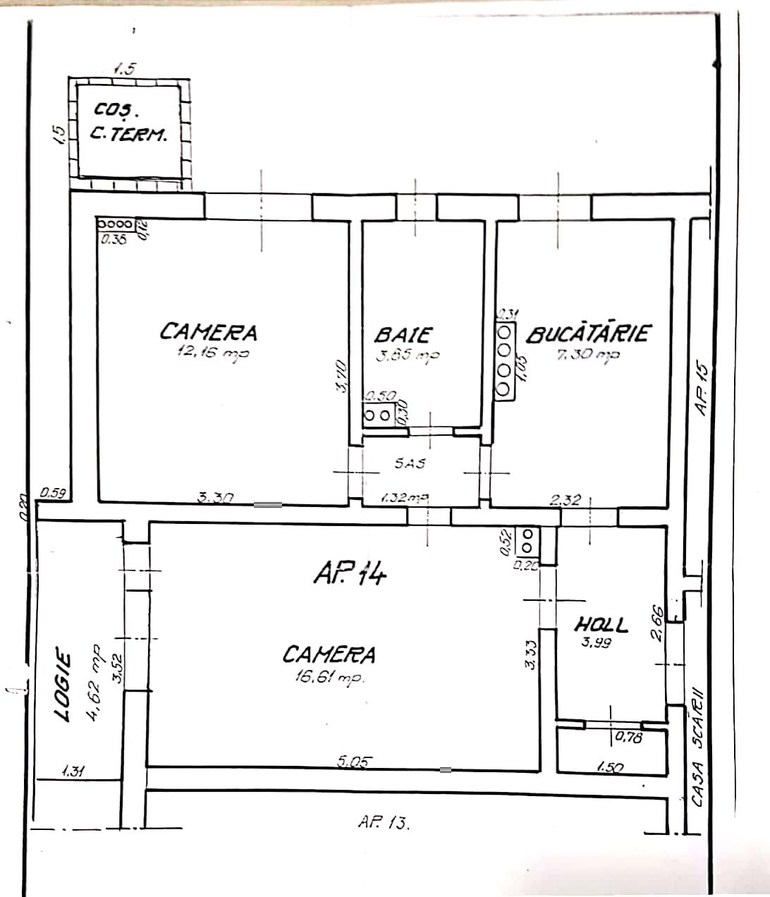 Apartament de vânzare 2 camere Andrei Mureşanu - 49323AV | BLITZ Cluj-Napoca | Poza1