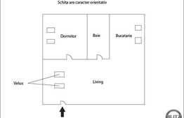 2 camere la mansarda, suprafata 77 mp, zona nou dezvoltata din Floresti
