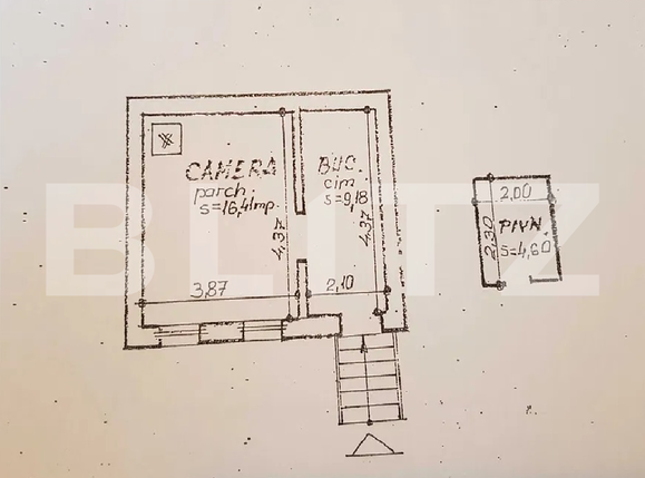 Garsonieră de vânzare Central - 49536AV | BLITZ Cluj-Napoca | Poza1