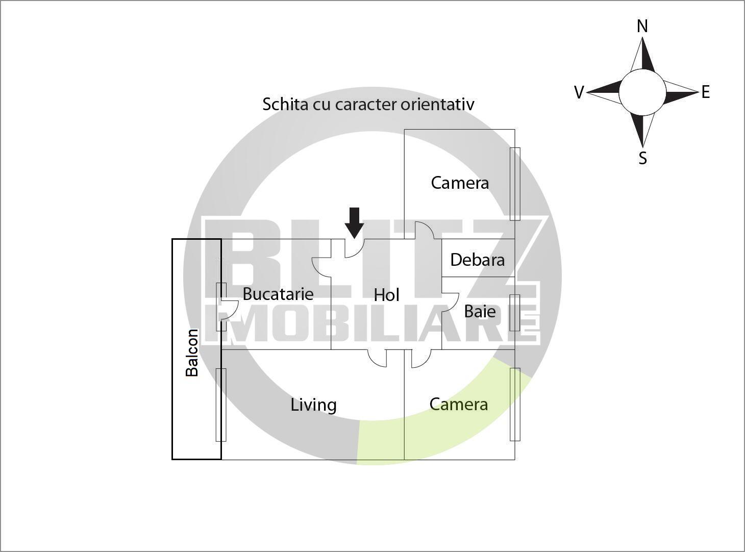 Apartament de vânzare 3 camere Gruia - 49550AV | BLITZ Cluj-Napoca | Poza1