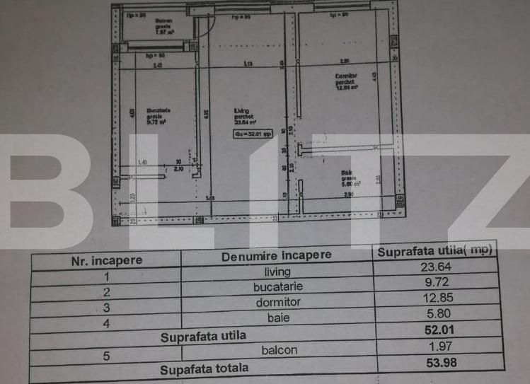 Apartament de vânzare 2 camere Manastur - 49573AV | BLITZ Cluj-Napoca | Poza13