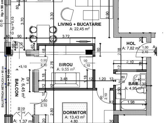 Apartament de vânzare 3 camere Iris - 49588AV | BLITZ Cluj-Napoca | Poza1