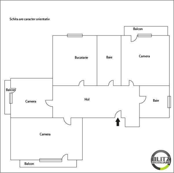 Apartament de vânzare 3 camere Marasti - 496AV | BLITZ Cluj-Napoca | Poza1