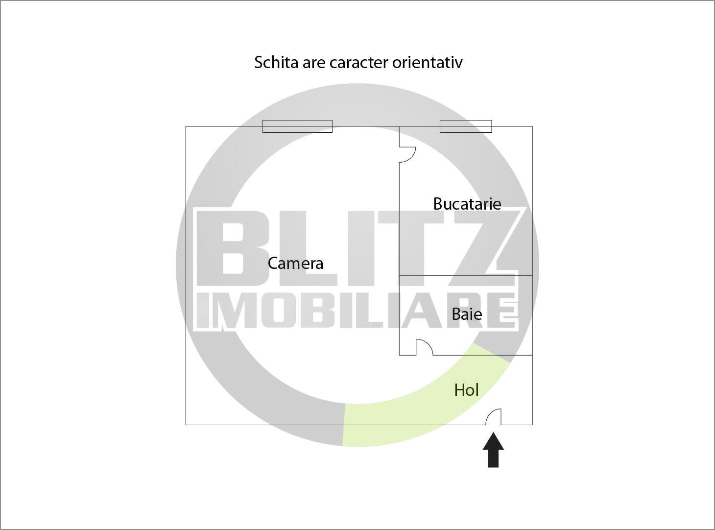 Garsonieră de vânzare Marasti - 49602AV | BLITZ Cluj-Napoca | Poza1