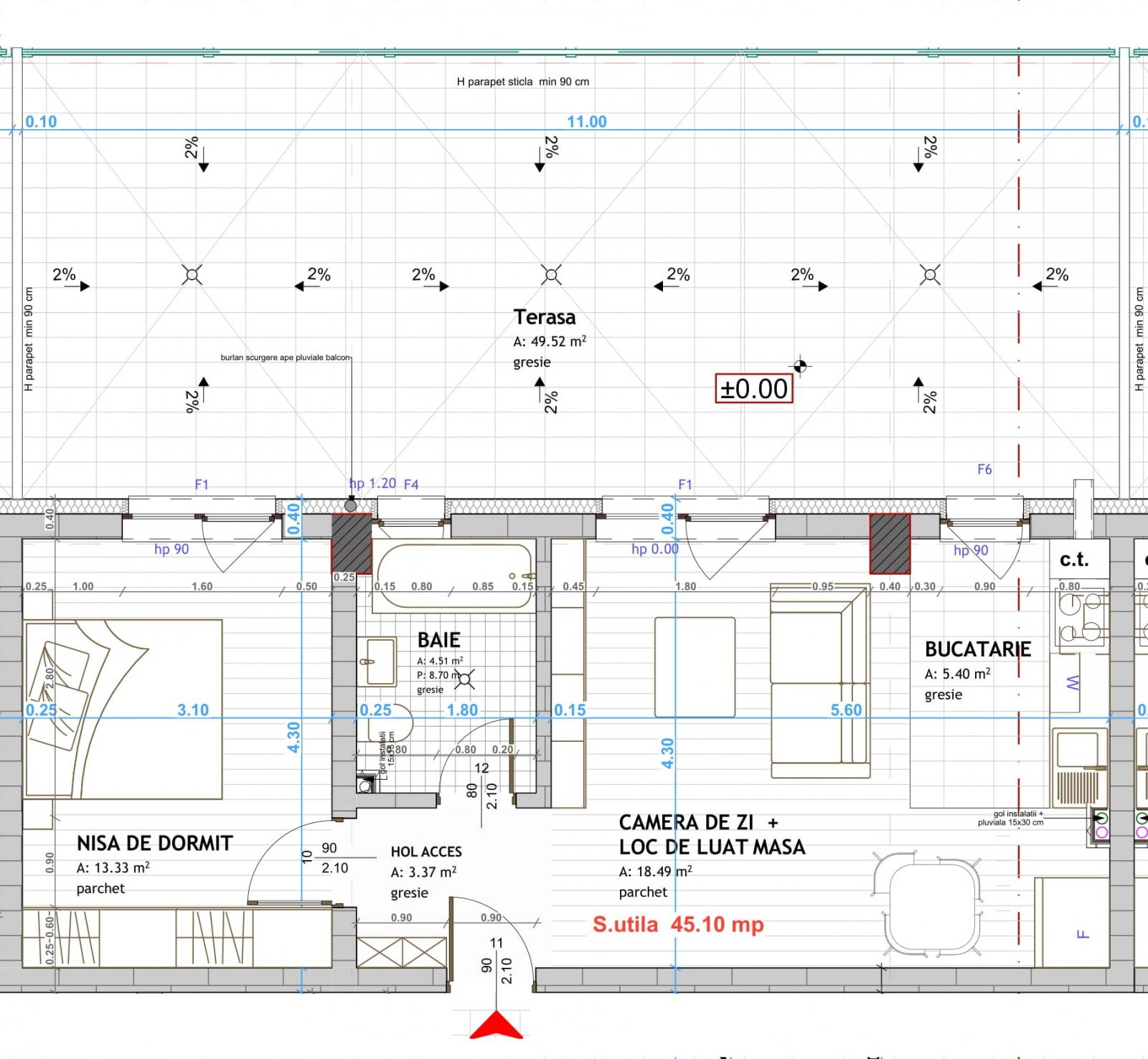 Apartament de vânzare 2 camere Floreşti - 49608AV | BLITZ Cluj-Napoca | Poza1