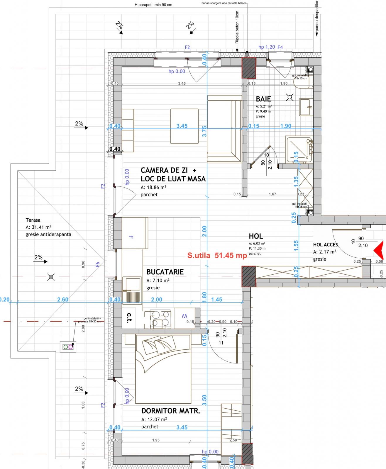 Apartament de vânzare 2 camere Floreşti - 49612AV | BLITZ Cluj-Napoca | Poza1