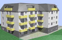 De vanzare apartament cu 3 camere, 81.3 mp, semifinisat, zona Vivo