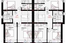 Duplex de vanzare, 180 mp, teren 320 mp, panorama deosebita, zona Vivo 