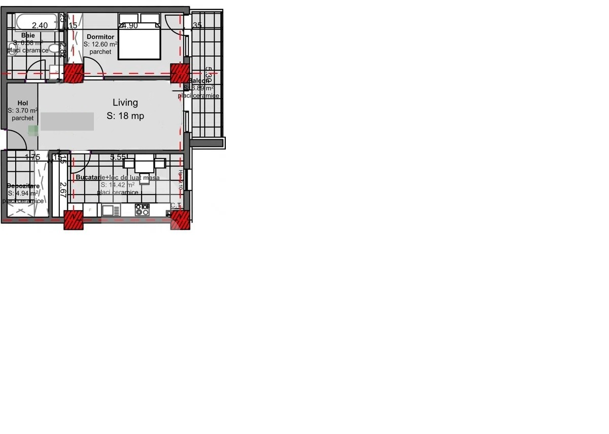 Apartament de vânzare 2 camere Marasti - 49715AV | BLITZ Cluj-Napoca | Poza6